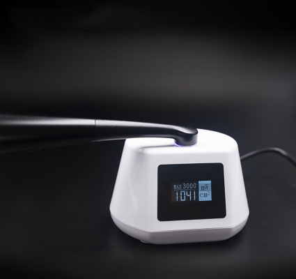 Стоматологическая светодиодная полимеризационная лампа Sunt smil lume с сенсорной подставкой-4