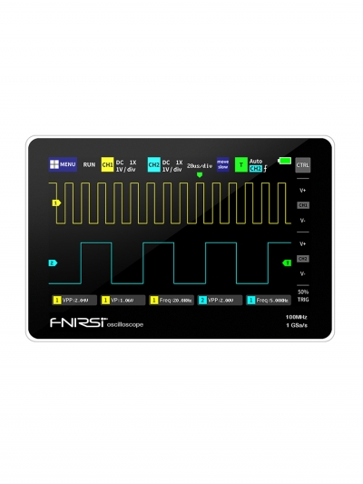 Цифровой планшетный осциллограф FNIRSI 1013D (2 канала, 100 МГц)-3