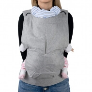 Эрго рюкзак кенгуру для ребенка Myamaki Серый